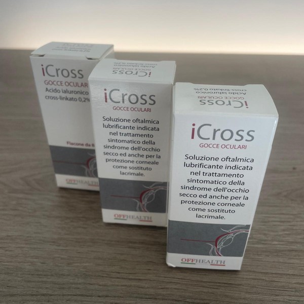 iCross Soluție oftalmică lubrifiantă